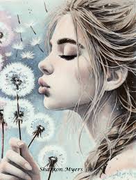 Artist: Dan Howard of DAN-CIN ART STUDIO, Book: Flowers In My Yard, Vol 2  Coloured by: Me