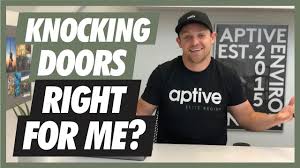 Started trying to sell pest control and when i said i had a no soliciting sign. Can You Make It As A Door To Door Salesman Aptive Elite Door To Door Sales Youtube