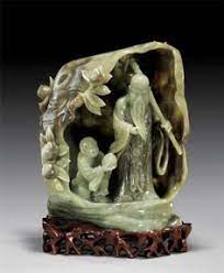 Stone of the angels emanates pure energy of the highest etheric spectrum excellent condition for age, one rough tip on leaf. 330 Best Chinese Jade Carvings Ideas Jade Carving Chinese Jade Jade