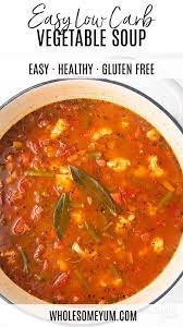 The Best Keto Low Carb Vegetable Soup Recipe The Best Vegetable Soup Recipe Ever Read Best Vegetable Soup Recipe Low Carb Vegetable Soup Low Carb Vegetables