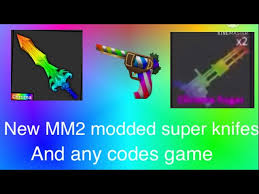 · our mm2 codes post has the most updated list of codes that you can redeem for free knife skins. New Super Mm2 Modded 2021 Kris Mm2 Youtube