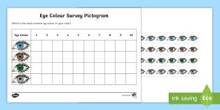 Free Eye Colour Survey Pictogram