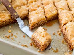 Baklawa Au Thermomix Recette Recette Entremet Alimentation Desserts Asiatiques