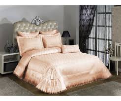 Ciftimize Hediyemiz Evim Net Ten Kendi Sectikleri Walls Cift Kisilik Abiye Yatak Ortusu Hazal Pudra Oldu Bed Spreads Home Decor Furniture