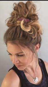 Messy Bun Help Yourself Video Bun Hairstyles For Long Hair Thick Hair Styles Messy Hair Updo
