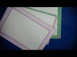 Cover Page Design Book Cover Design Page Border Designs Border Paper Youtube Colorful Borders Design Page Borders Design Border Design