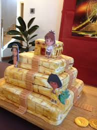 Pyramid Inca Birthday Cake Birthday Cake Beer Bday Party Kids Beer Cake