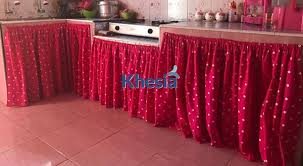 Sesuai fungsinya untuk menutup jendela ( gorden / tirai ) dapat memfilter cahaya matahari langsung yang masuk ke dalam ruangan, dan juga dapat menghalau panas. 11 Kain Penutup Kolong Dapur Koleksi Khesia Yang Cantik Dan Ciamik