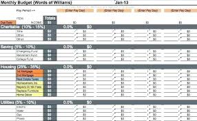 Sample Budget Worksheet Personal Monthly Excel Expense Sheet ...