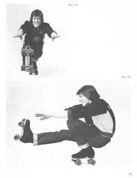 A wooden roller coaster designed by john c. Yes Kevin Bacon Shooting The Duck Roller Skates Vintage Roller Skating Roller Girl