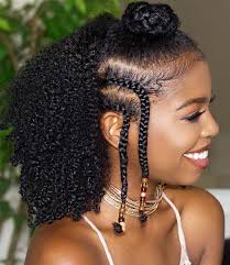 Combine twists and your natural hair texture in one style! 101 Strikingly Beautiful Natural Hairstyles To Choose From