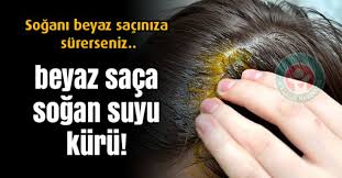 kadinlarin en buyuk dertlerinden biri de beyazlayan saclardir peki beyazlayan saciniza soganin iyi geldigini soylesek mutlu olu beyaz sac dogal sac bakimi sac