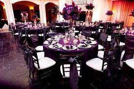 50 Dark Purple Wedding Ideas To Rock Dark Purple Wedding Purple Wedding Decorations Gothic Wedding