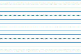 Printable primary paper with dotted lines, regular lined paper, and graph paper. Grade 1 Paper For Writing
