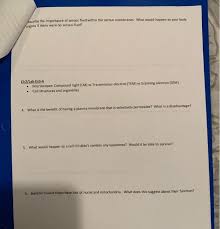 Students will be able to explain what happens in the mitochondria and the purpose for. Escribe The Importance Of Serous Fluid Within The Chegg Com