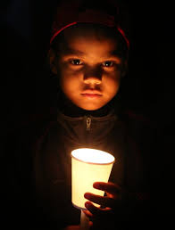 Candlelight Vigil For Joe Sardinas