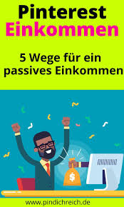 5 Wege Fur Ein Passives Einkommen Geld Verdienen Im Internet Online Geld Verdienen Geld Verdienen
