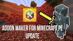 Who is the creator of minecraft pe? Minecraft Addon Maker For Minecraft Pe Update Add Equipment Item For Mobs Youtube