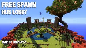 Download lobby by m1gr0 map for minecraft. Minecraft Free Hub Lobby Spawn 1 Download Youtube