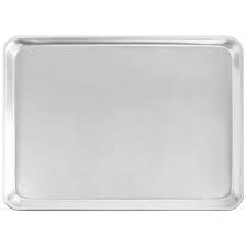 Baker S Mark Half Size 19 Gauge 13 X 18 Wire In Rim Aluminum Bun Sheet Pan Half Sheet Pan Sheet Pan Sheet