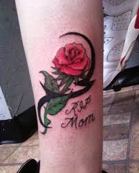 Rip mom tattoos for men my mother had three tattoos. Rip Mom Tattoos With Roses Tattoo