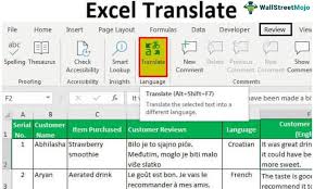 Maybe you would like to learn more about one of these? Excel Translate Function Translate Text Into Different Languages