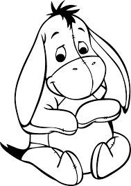 Eeyore donkey winnie the pooh 4 outline svg ,stitch silhouette ,coloring page ,svg dxf eps pdf png cuteartgraphic 5 out of 5 stars (197) $ 1.50. Cute Baby Eeyore Coloring Pages Novocom Top