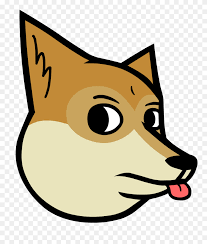 Kids and beginners alike can now draw a great looking dog. Doge Animation Drawing Illustration Free Transparent Doge Cartoon Drawing Clipart 5742823 Pinclipart