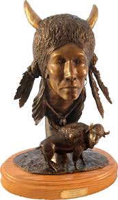 Bill Cullum bronze sculpture