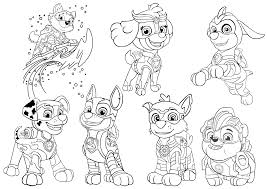 Printable paw patrol mighty pups coloring page. Paw Patrol Mighty Pups Coloring Page Paw Patrol Coloring Pages Paw Patrol Coloring Paw Patrol Super Pup