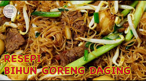 Hi semua, jom kita lihat satu lagi resepi istimewa iaitu mee goreng mamak daging. Resepi Bihun Goreng Daging Senang Ringkas Sedap Cara Masak Kongsi Resepi Youtube