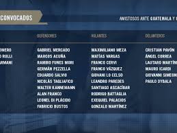 Cuenta oficial de la selección argentina de fútbol. Conoce A Cada Uno De Los 29 Convocados Por Scaloni Para La Seleccion Argentina Bolavip