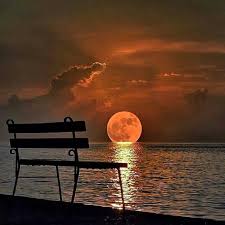 Moon phases when the full moon is a little bit closer to us than usual, it appears especially large and bright in the sky. Atardecer Shoot The Moon Beautiful Sunset Beautiful Moon
