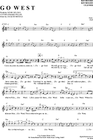 Music sales the corrs noten herunterladen: Go West Keyboard Pet Shop Boys Pdf Noten Klick Auf Die Noten Um Reinzuhoren Noten Und Playback Zum Download Fur Versc Popmusik Gitarre Lieder Noten
