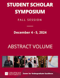 STUDENT SCHOLAR SYMPOSIUM