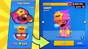 Brawl stars da yeni efsanevi karakter sandy ve yeni güncelleme. Yeni Efsanevivlip Lv