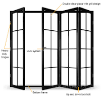 Best Thermal Break Double Low E Glass Black Aluminum Bi ...