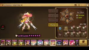 Like many games, summoners war allows you to upgrade runes up to +15, which greatly increases the power of the chosen monster. Summoners War How To Rune Loren For Pvp In 5 Mins Youtube