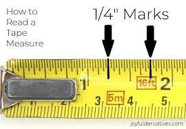 A tape measure, also called measuring tape, is a type of flexible ruler. How To Read A Tape Measure Simple Tutorial Free Cheat Sheet Joyful Derivatives