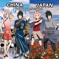 I M Loving The Chinese Outfit Designs Naruto Sakura Sasuke Borutosdad Cocanime Naruto Shippuden Characters Naruto Shippuden Anime Naruto Sasuke Sakura