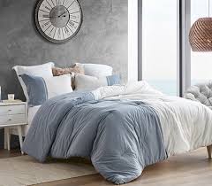Enjoy free shipping on most stuff, even big stuff. One Of A Kind Extra Long Twin Bedding Decor Blue And Ivory Half Moon Oversized College Comforter