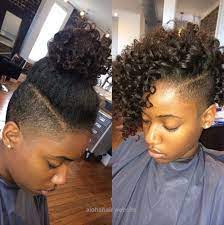 Shaved Sides Hairstyles For Black Hair Google Search Aloha Haircuts Tapered Natural Hair Shaved Side Hairstyles Natural Hair Styles