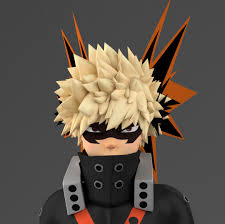 What kind of art does katsuki bakugo make? Artstation Katsuki Bakugo Winter Costume Bionickiwi