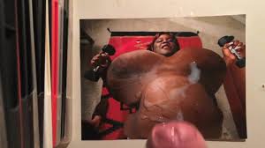Black BBW Cum Tribute: Gay Man Porn