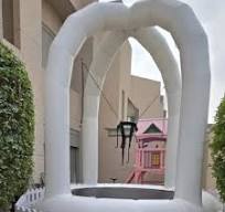 Indoor Outdoor Inflatable Bungee Jump Trampoline