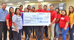 Use your new card and pin at any atm. Bank Of Hawaii Donates 10k To Nmc Saipan Tribune