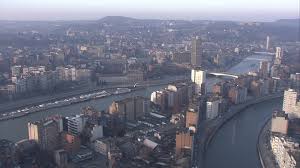 Gallia belgica became progressively romanized. Luttich Stadt Wallonien Belgien Flugaufnahme Rm Video 295 734 463 In Hd Framepool Stock Footage