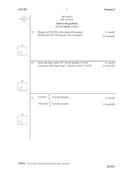 Latihan 3 (bm & bi). Soalan Percubaan Upsr Matematik