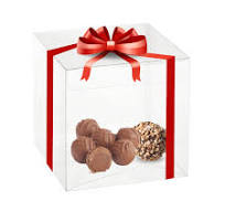 Hammont Clear PET Plastic Storage Boxes - Transparent Gift Boxes, Empty  Containers Packing Box for Party Favors Ideal for Cookies, Ornament, Gifts,  ...