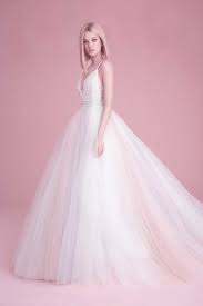 Hayley Paige Bridal Wedding Dress Collection Spring 2019 Brides Pastel Wedding Dresses Colored Wedding Dresses Pink Wedding Dresses